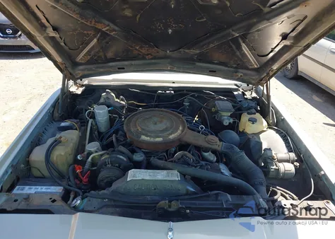 1984 Oldsmobile Toronado Brougham z USA, uszkodzony, nr VIN 1G3AZ57YXEE303252